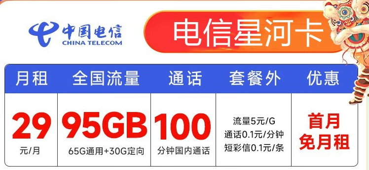 電信29元套餐流量卡那款好用？2022年最新電信29元套餐流量卡詳介