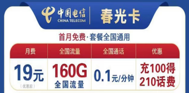 為什么流量卡的流量用的那么快？電信19元160G春光卡+首月免費(fèi)+全國可用不限速