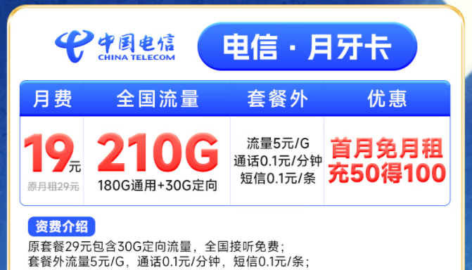 大流量卡申請(qǐng)入口|為什么流量卡會(huì)有地域限制？電信月牙卡