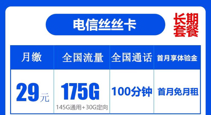 電信絲絲卡|長期爆卡！超多流量、要實名、免費領(lǐng)取正規(guī)官方套餐！